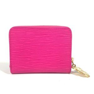 LOUIS VUITTON Pink Leather Wallet